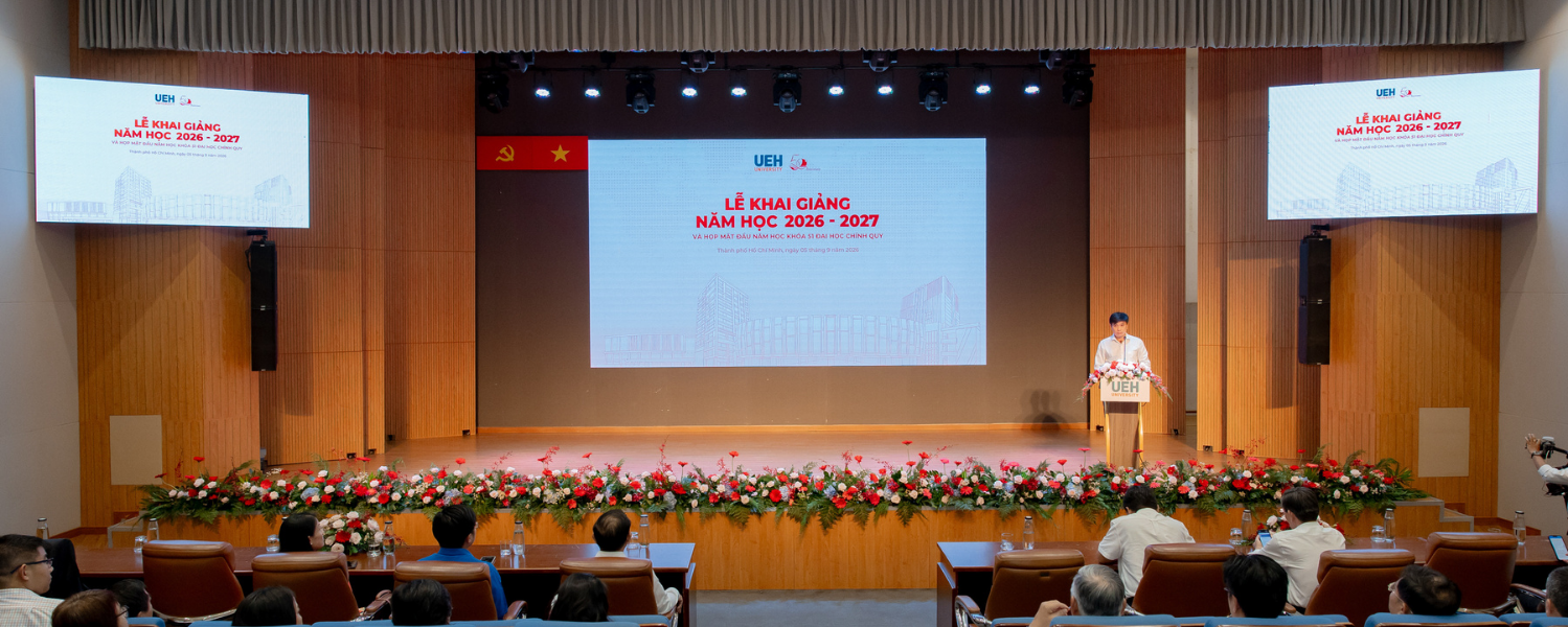 University of Economics Ho Chi Minh City Hosts Commencement Ceremony for the 2026–2027 Academic Year, Marking a Special Milestone in the 50-Year Journey