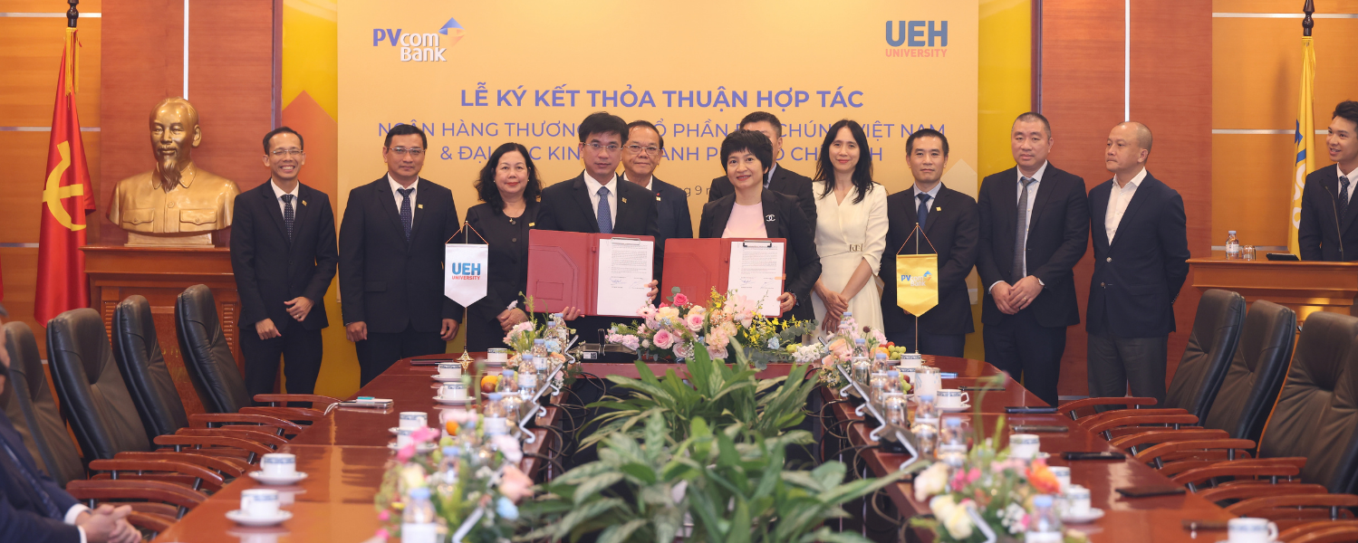 UEH ký kết Thỏa thuận hợp tác với Ngân hàng TMCP Đại Chúng Việt Nam (PVcomBank)