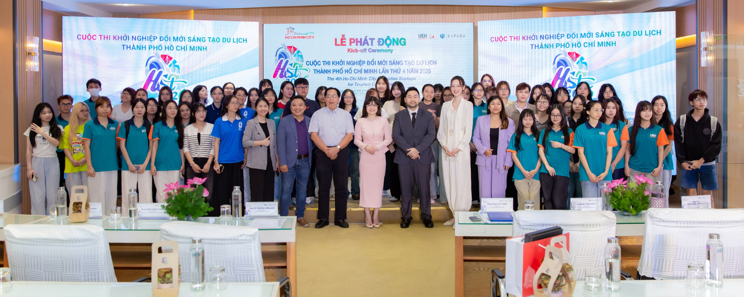 UEH đồng hành cùng Thành phố Hồ Chí Minh phát động Cuộc thi Khởi nghiệp Đổi mới sáng tạo Du lịch lần thứ 4 năm 2026