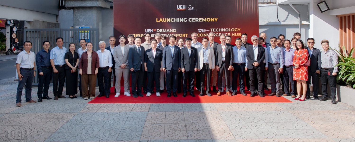 [UEH 50] Lễ ra mắt UEH Technology Convergence Hub: Điểm hội tụ công nghệ, kết nối tri thức và đổi mới sáng tạo vì sự phát triển bền vững