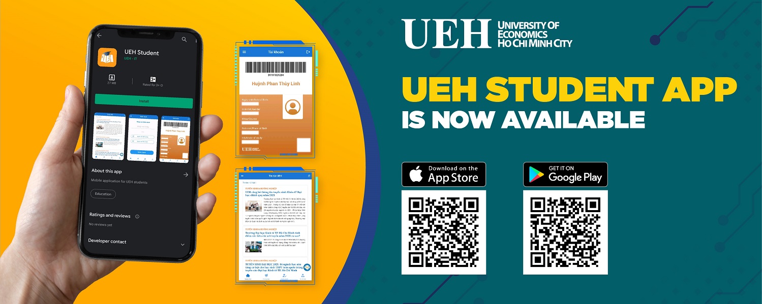 UEH deploys the UEH Student App and electronic student card on smartphones for learners