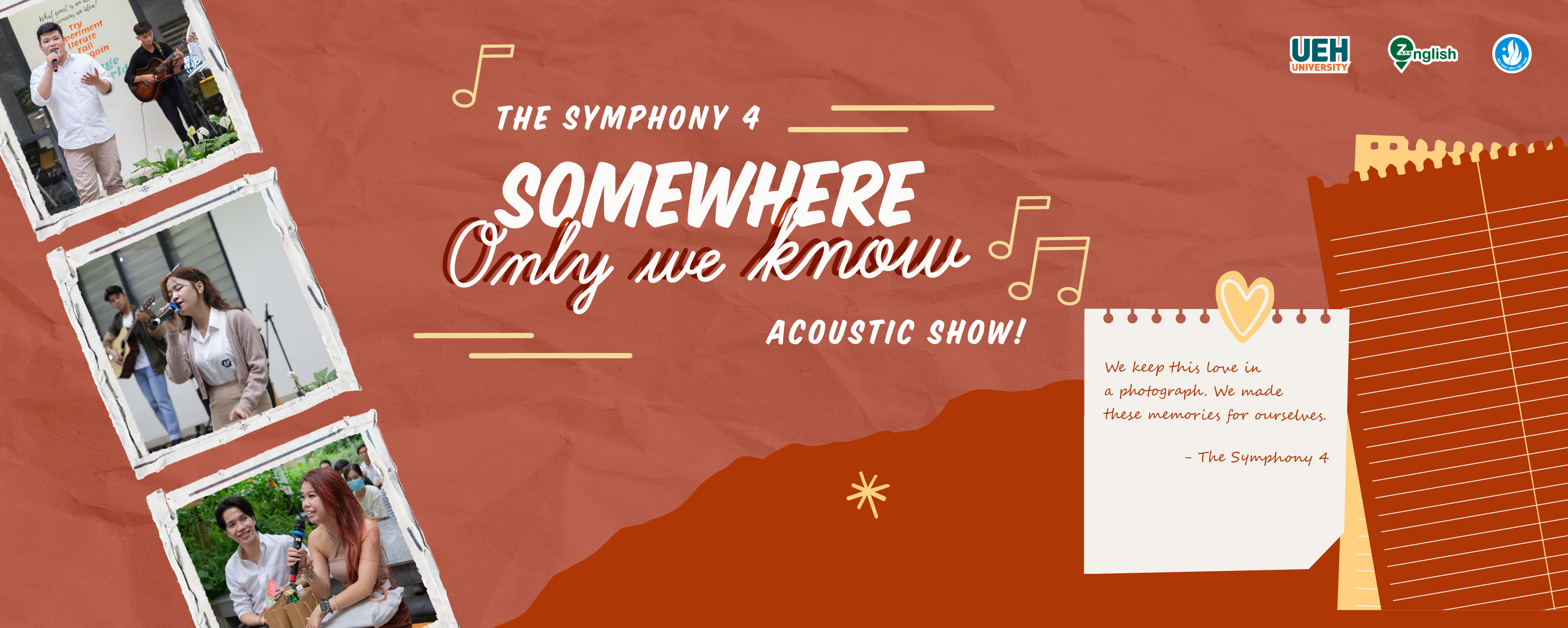 The Symphony 4: Somewhere Only We Know - Young, Wild, and Free with music