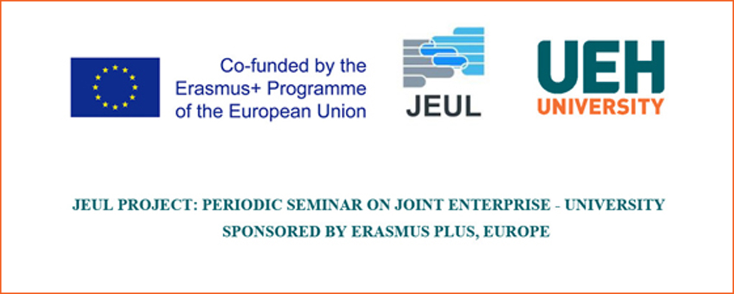 JEUL project - Periodic seminar on joint enterprise-university, sponsored by Erasmus Plus, Europe
