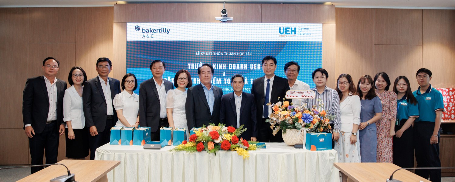 Memorandum Of Understanding Signing Ceremony Between College of Business UEH And A&C Auditing and Consulting Company Limited