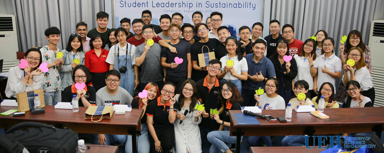 UEH Innovation of Institution (UII) and Singapore University of Technology and Design (SUTD) co-organized the Workshop “Student Leadership in Sustainability”