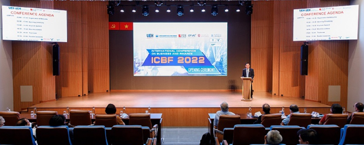 UEH successfully hosting the annual international conference “International Conference on Business and Finance 2022”