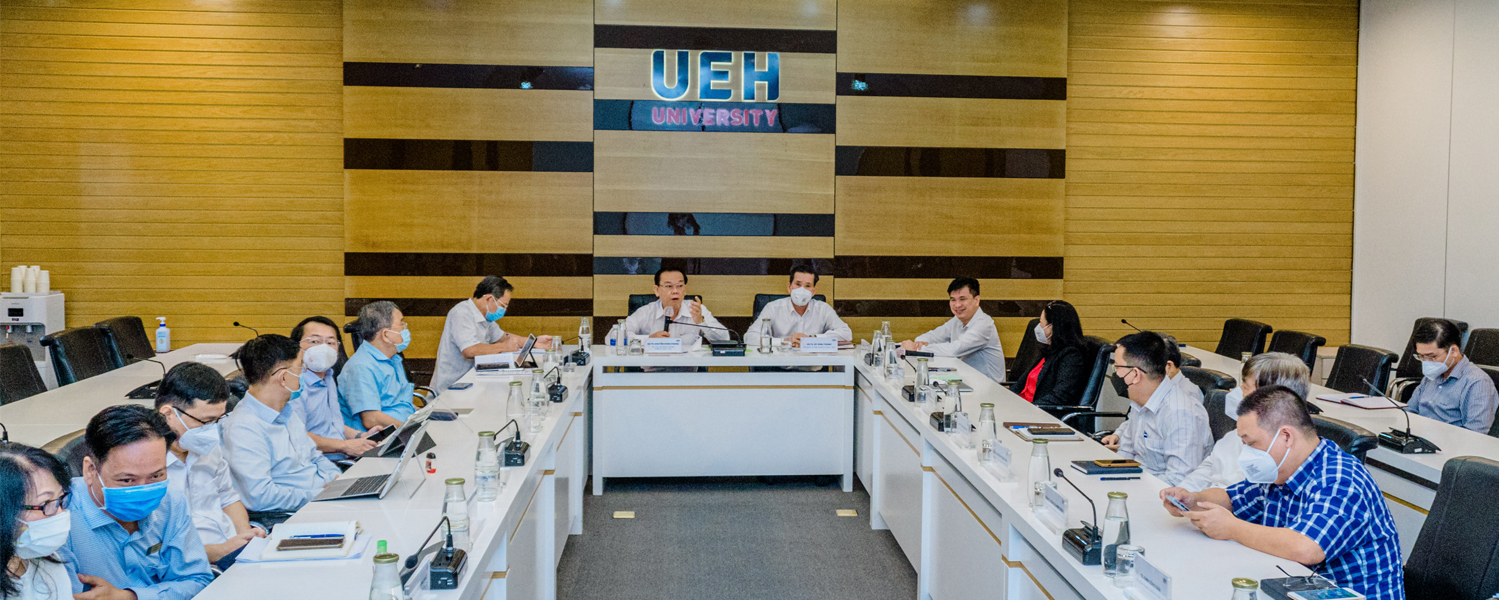 The sixth meeting of the UEH Council: Officially approved UEH development strategy for the period of 2021 - 2025, with a vision to 2030