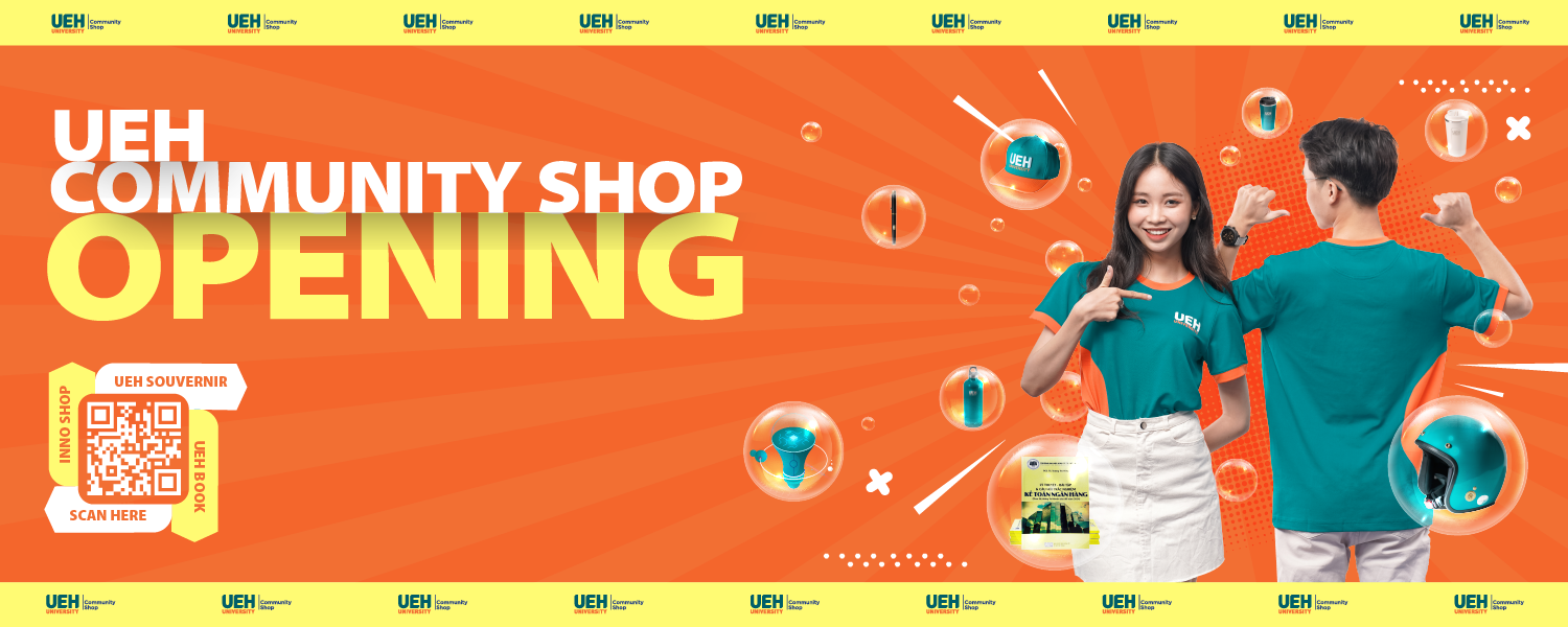 Launching UEH Community Shop: The first online sales transaction page for the community in UEH