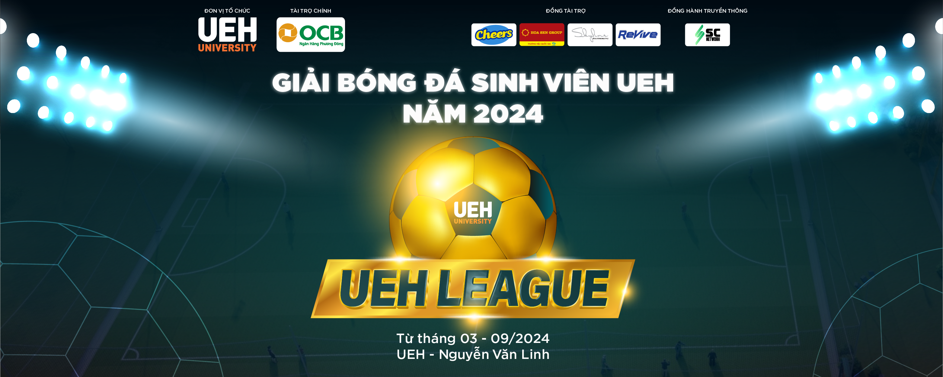 UEH organizing UEH League - Student Football Tournament for the first time

