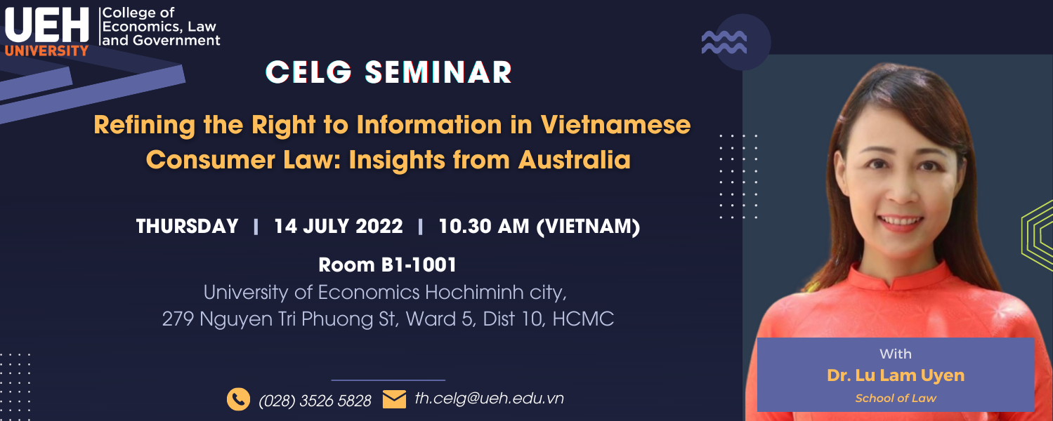 Refining the Right to Information in Vietnamese Consumer Law: Insights from Australia