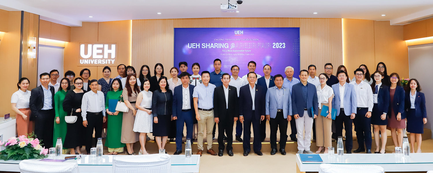 UEH SHARING - CAREER FAIR 2023: Connecting the business community, Spreading multidisciplinary knowledge, Providing 5,000 jobs, Moving towards UEH sustainable development