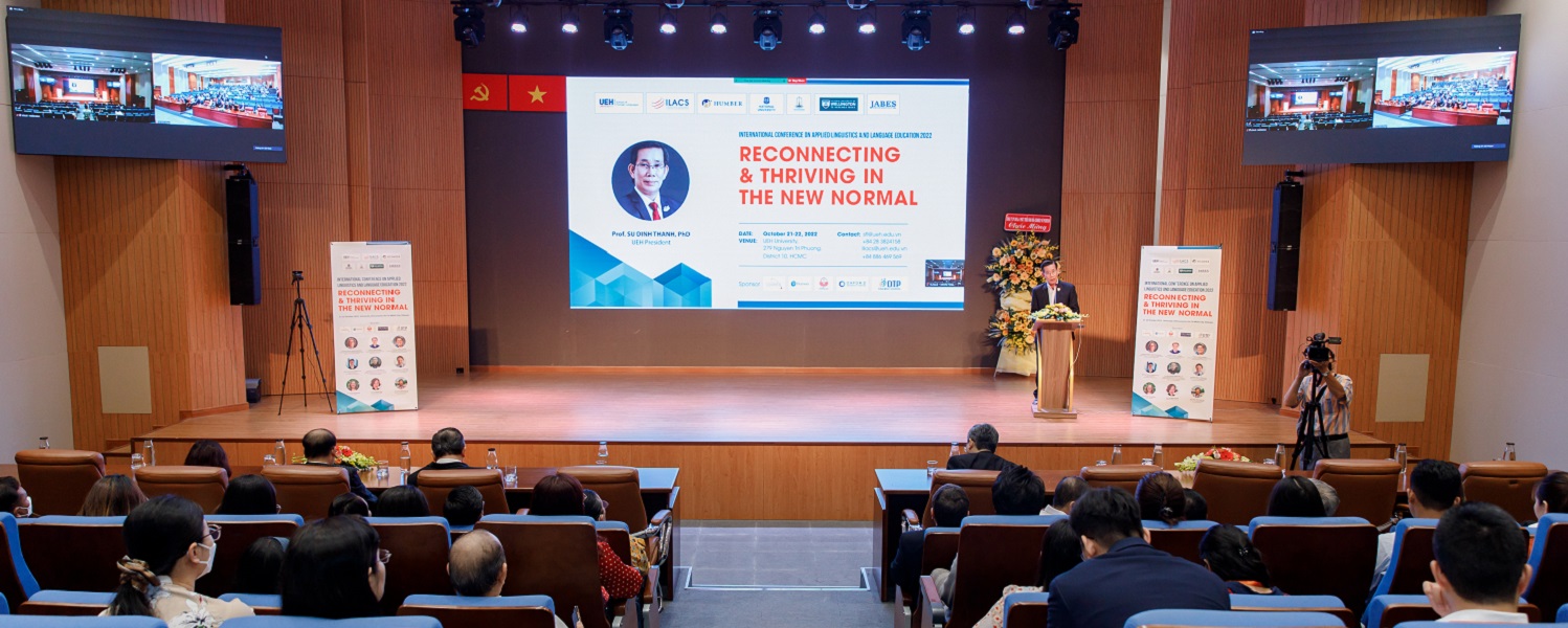UEH organizing the International Conference on Applied Linguistics and Language Education (ICALLE 2022): “Reconnecting and Thriving in the New Normal”