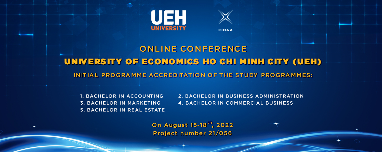 Online conference University of Economics Ho Chi Minh City (UEH): Initial accreditation of the study programmes