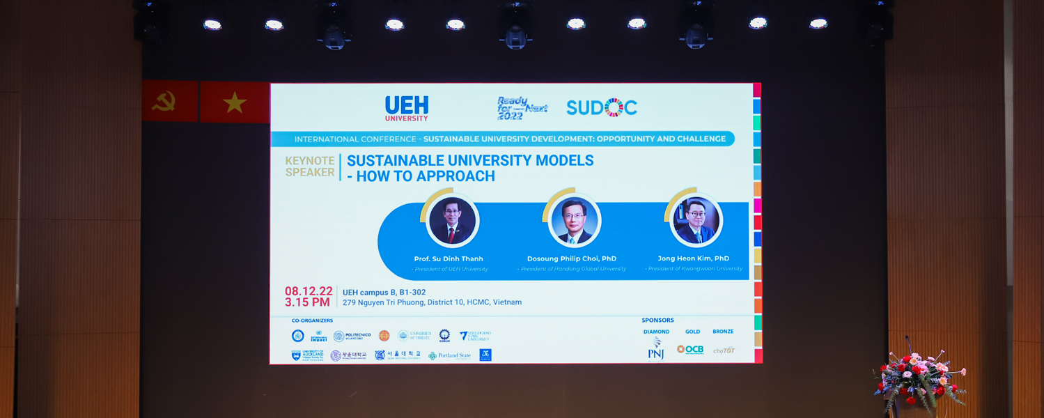 A special discussion session with three presidents of leading universities on the Sustainable University Model, an approach from the whole to details
