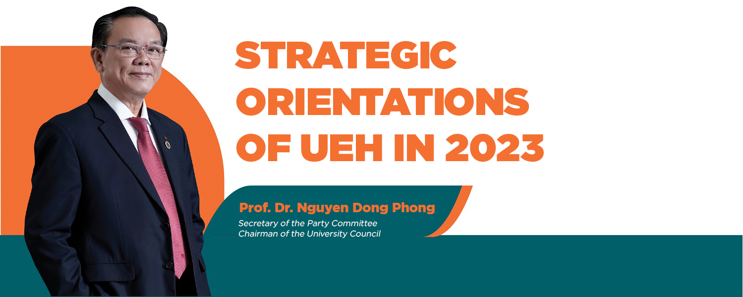 Strategic orientations of UEH in 2023
