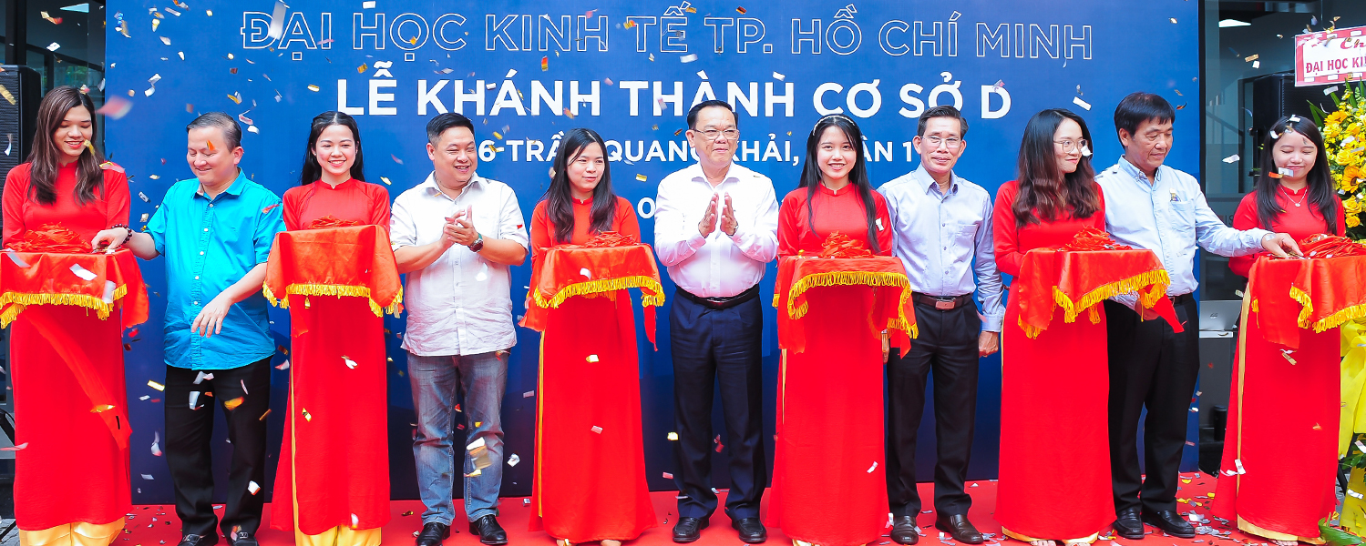University of Economics Ho Chi Minh City Organizing the Inauguration Ceremony of Campus D - Tran Quang Khai Street 