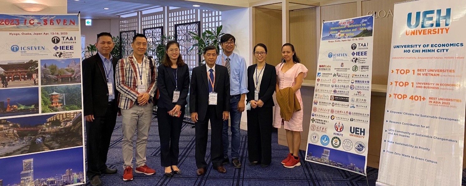 UEH participating and co-organizing the International Conference ICSEVEN 2023 in Hyogy, Japan