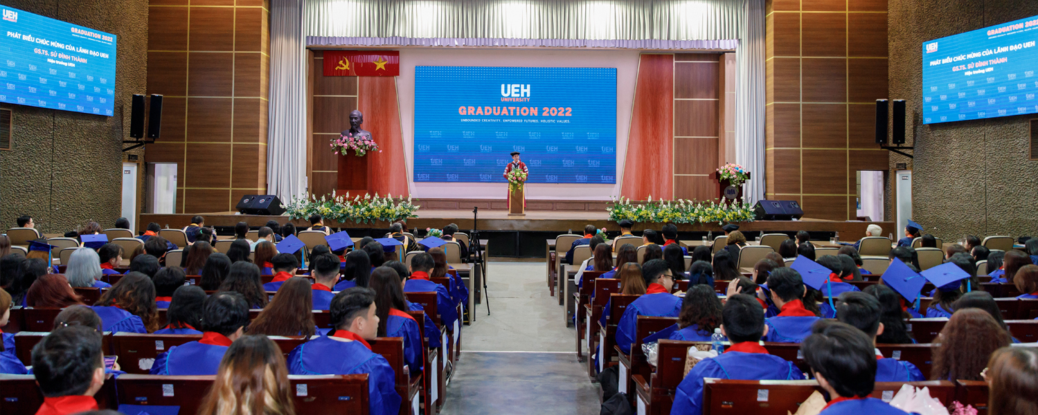 UEH holding Graduation Ceremony 2022 for more than 4,240 new graduates
