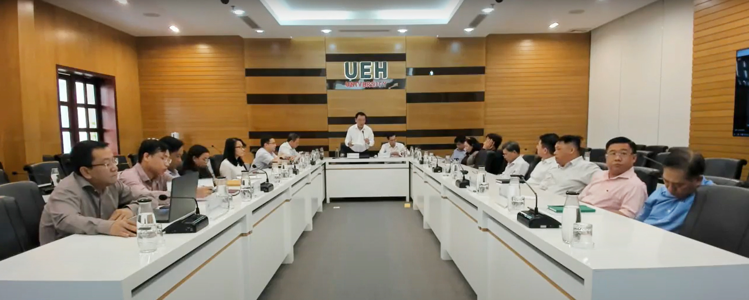 UEH University Council's eighth session meeting for the 2020-2025 term