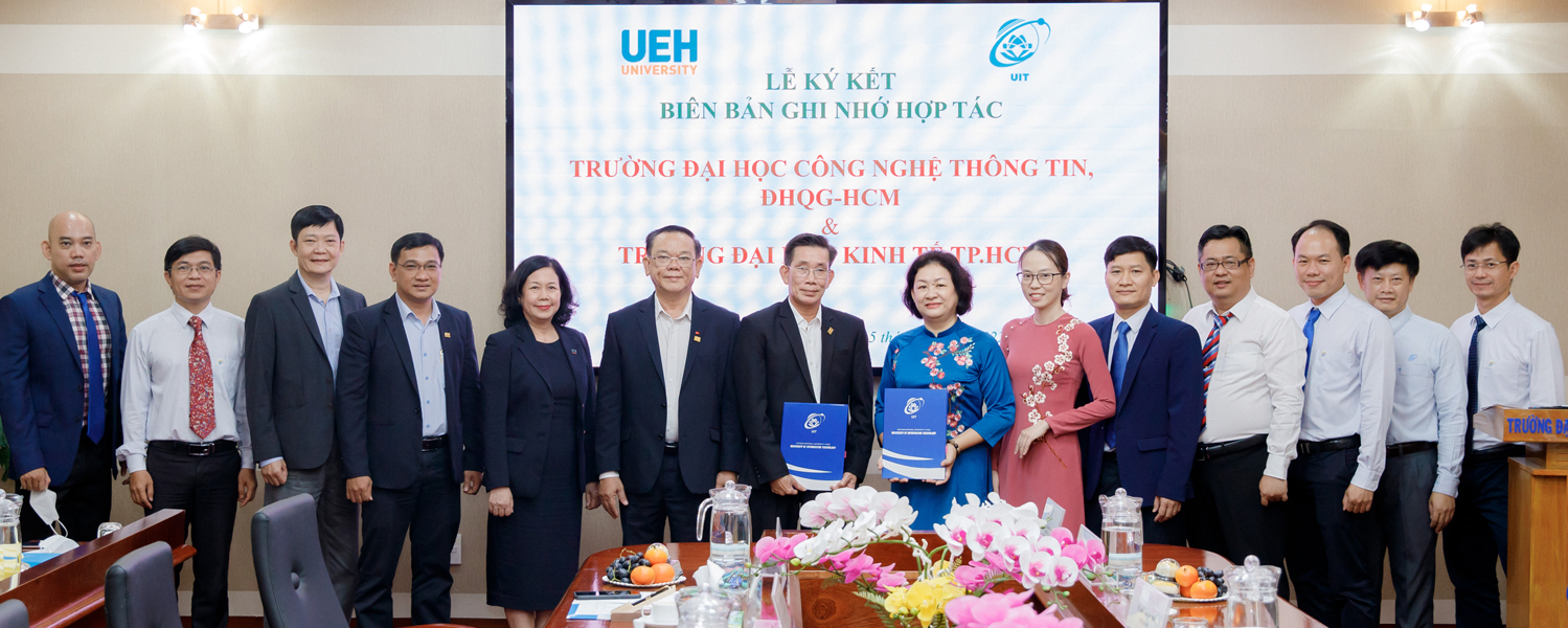 UEH Signing a Memorandum of Understanding with University of Information and Technology