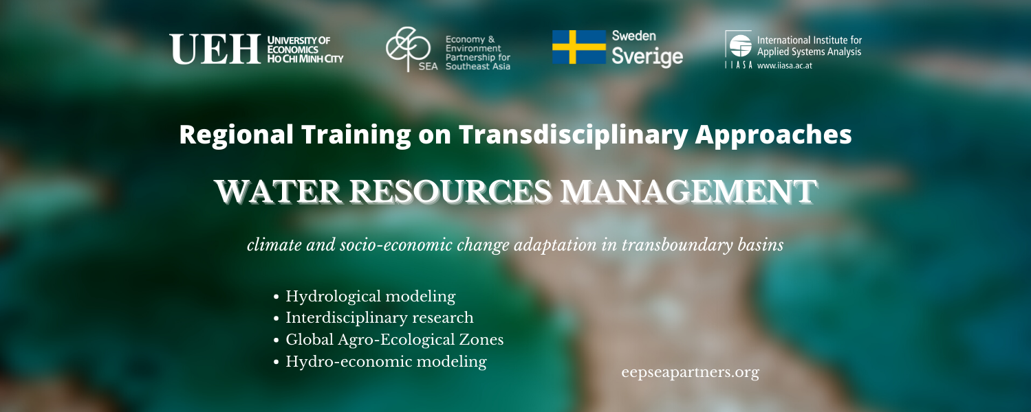 Regional Training on Transdisciplinary Approaches - Water Resources Management: Climate and Socioeconomic Change Adaptation in Trans-boundary Basins
