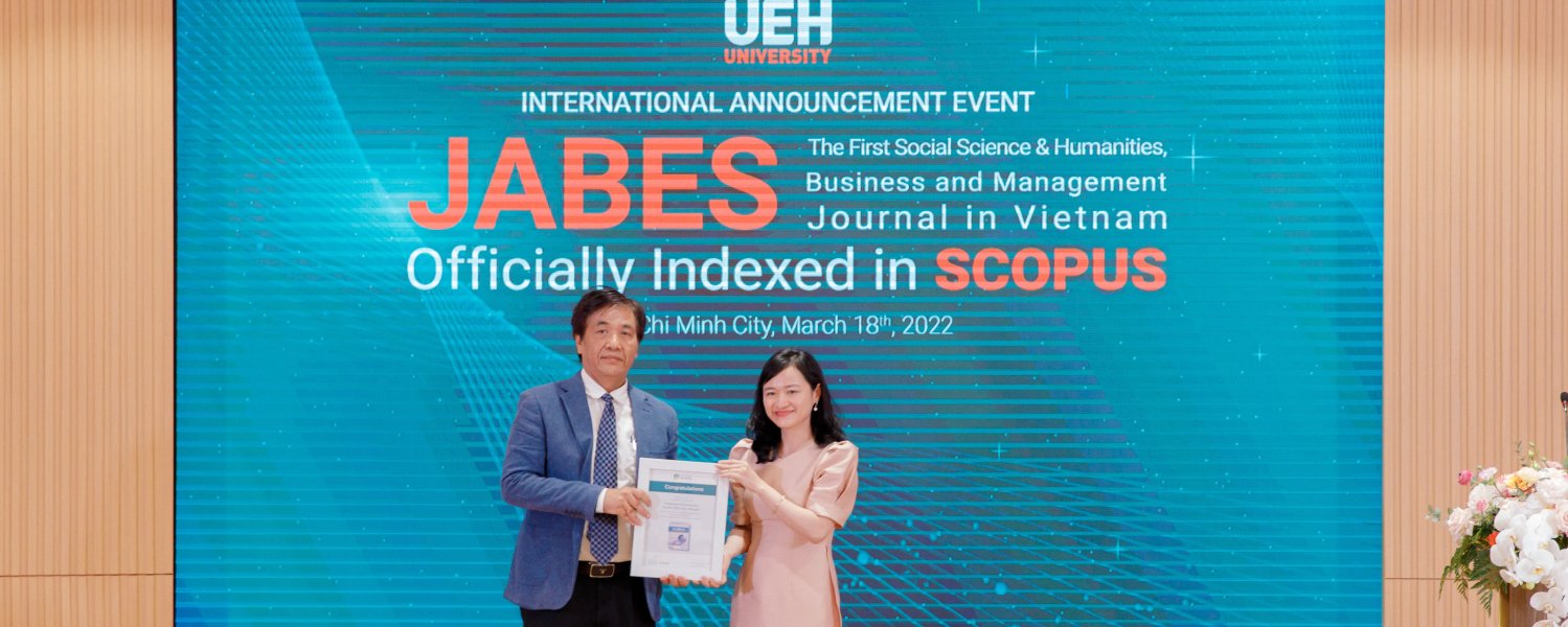 International Annoucement Event: JABES - The First Social Science And Humanities, Business And Management Journal In Viet Nam Officially Indexed In Scopus