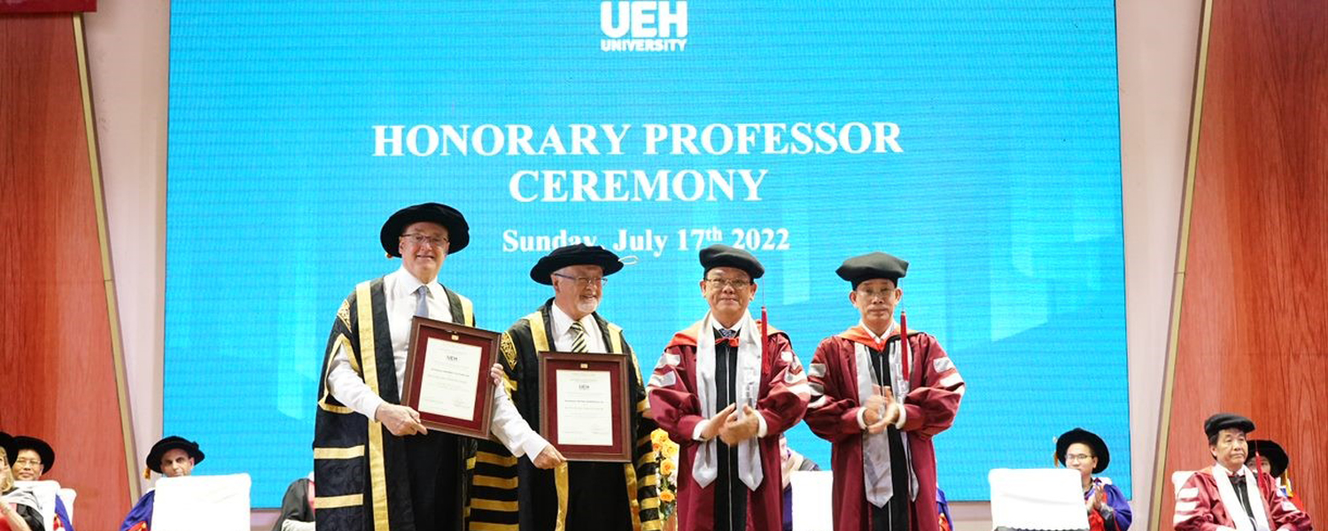 
UEH Honorary Professor Award Ceremony and Western Sydney Graduation Ceremony 2022
