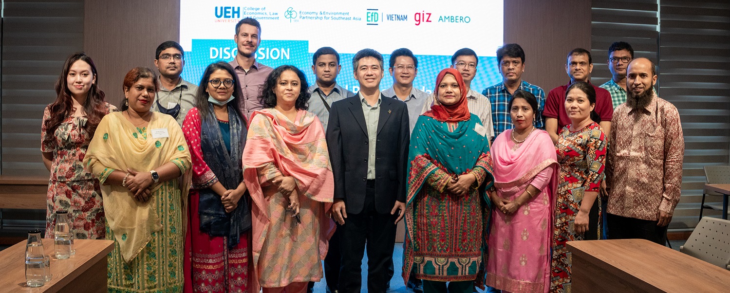 Bangladesh ministry officers visiting UEH to learn about climate change adaptation