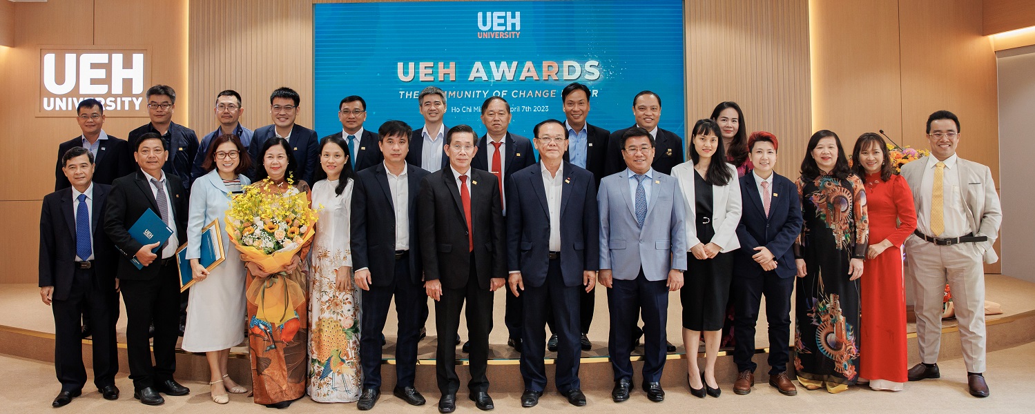 UEH Ceremony honoring UEH individuals and UEH collectives winning titles and awards of 2022 and appointing leadership personnel for the 2020-2025 term