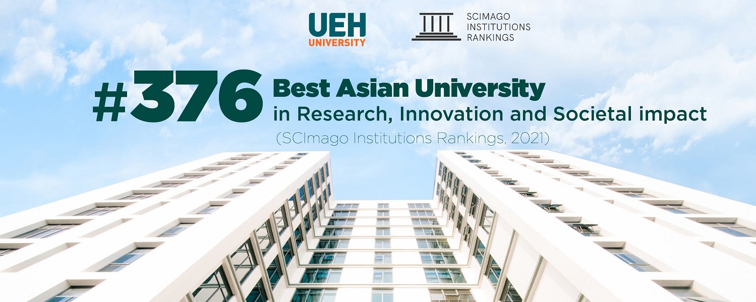 UEH placed in the Top 400 Best Asian Universities by SCImago 2021
