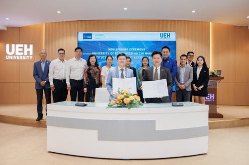 MOU Signing Ceremony Between UEH And Institute of Management Accountants (IMA)