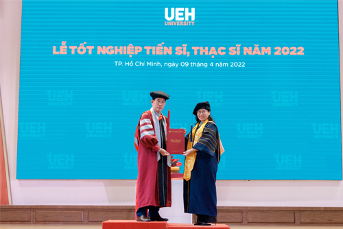 UEH Organizing Graduation Ceremony 2022 for New Doctors and Masters