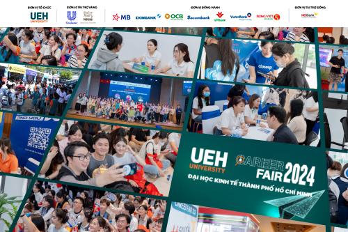 UEH 2024 Career Fair Successfully Offers Thousands of Internship and Job Opportunities to Students and Workers