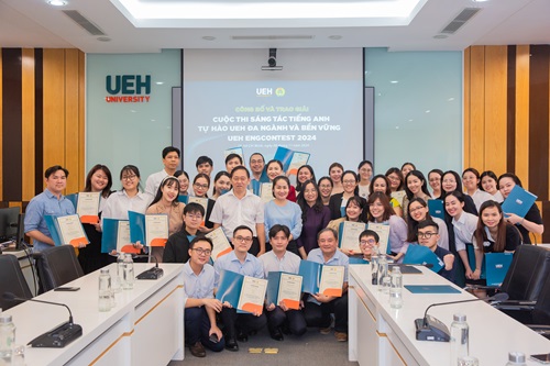 “Proud of Multidisciplinary and Sustainable UEH” - UEH EngContest 2024 Connecting the English Composition Community