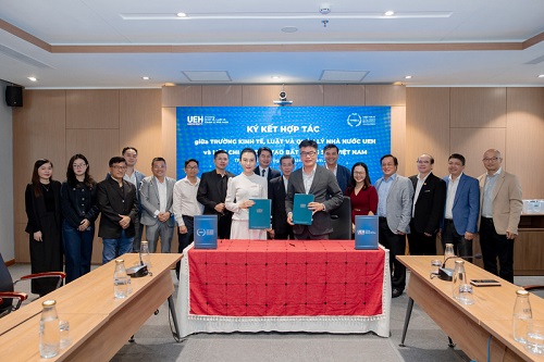 Signing Ceremony of Memorandum of Understanding (MOU) between UEH College of Economics, Law and Government (CELG) and Vietnam Real Estate Association
