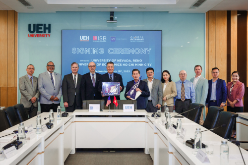 Ho Chi Minh City University of Economics Signs Cooperation Agreement with the University of Nevada, Reno