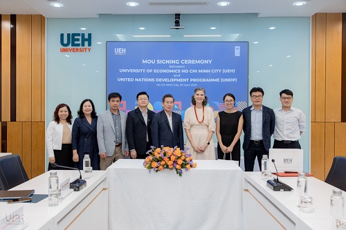 Signing Ceremony of Memorandum of Understanding between University of Economics Ho Chi Minh City and the United Nations Development Programme (UNDP)