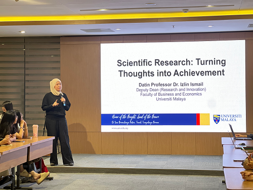 Research with Purpose: UEH Students Explore Global Standards and SDGs