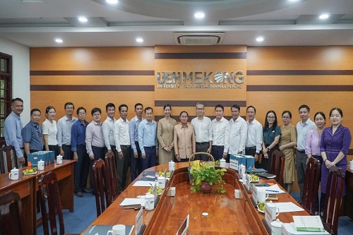 UEH Mekong Welcoming and Working with the Department of Education and Sports of Champasack Province, Lao PDR: Promoting Educational Cooperation for a Sustainable Mekong Sub-Region