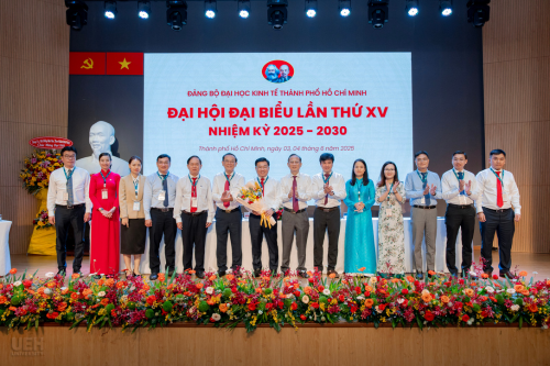 The 15th UEH Party Congress, term 2025 - 2030: Continuing Strong Innovation, Pioneering Integration, Affirming Global Position