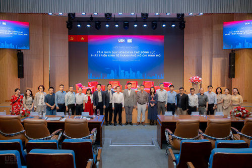 Scientific conference: “Planning Vision and Economic Development Drivers of the New Ho Chi Minh City”