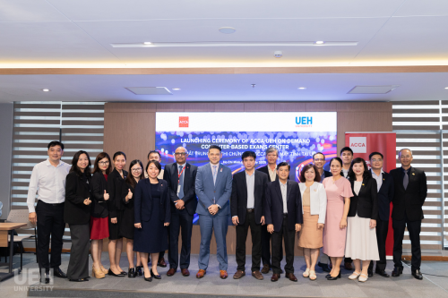 UEH Launches Computer-Based ACCA Examination Centre, Marking a Strategic Milestone in International Education and Sustainable Development
