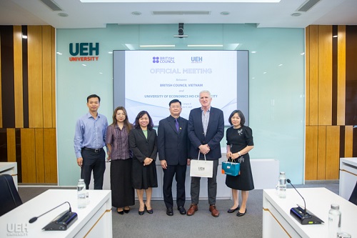 UEH Works with British Council Vietnam on Collaborative Development and Training Activities