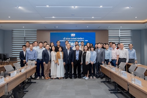 Opening ceremony for the first cohort of the UEH CEO Program
