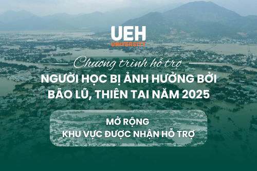 UEH Expands Support Program for Students Affected by Storms, Floods, and Natural Disasters in 2025

