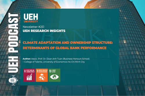 [Research Contribution] Climate Adaptation and Ownership Structure: Determinants of Global Bank Performance