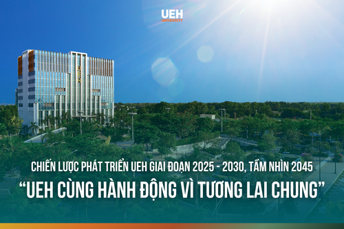UEH development strategy for 2025–2030, vision 2045 "UEH acting together for our shared future"