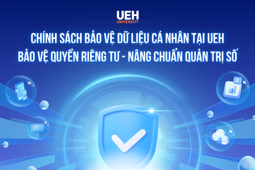 UEH Issues Personal Data Protection Policy, Strengthening Governance and Elevating Security Standards for Stakeholders
