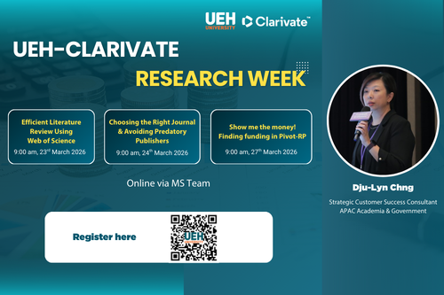 Training Program “UEH–Clarivate Research Week”

