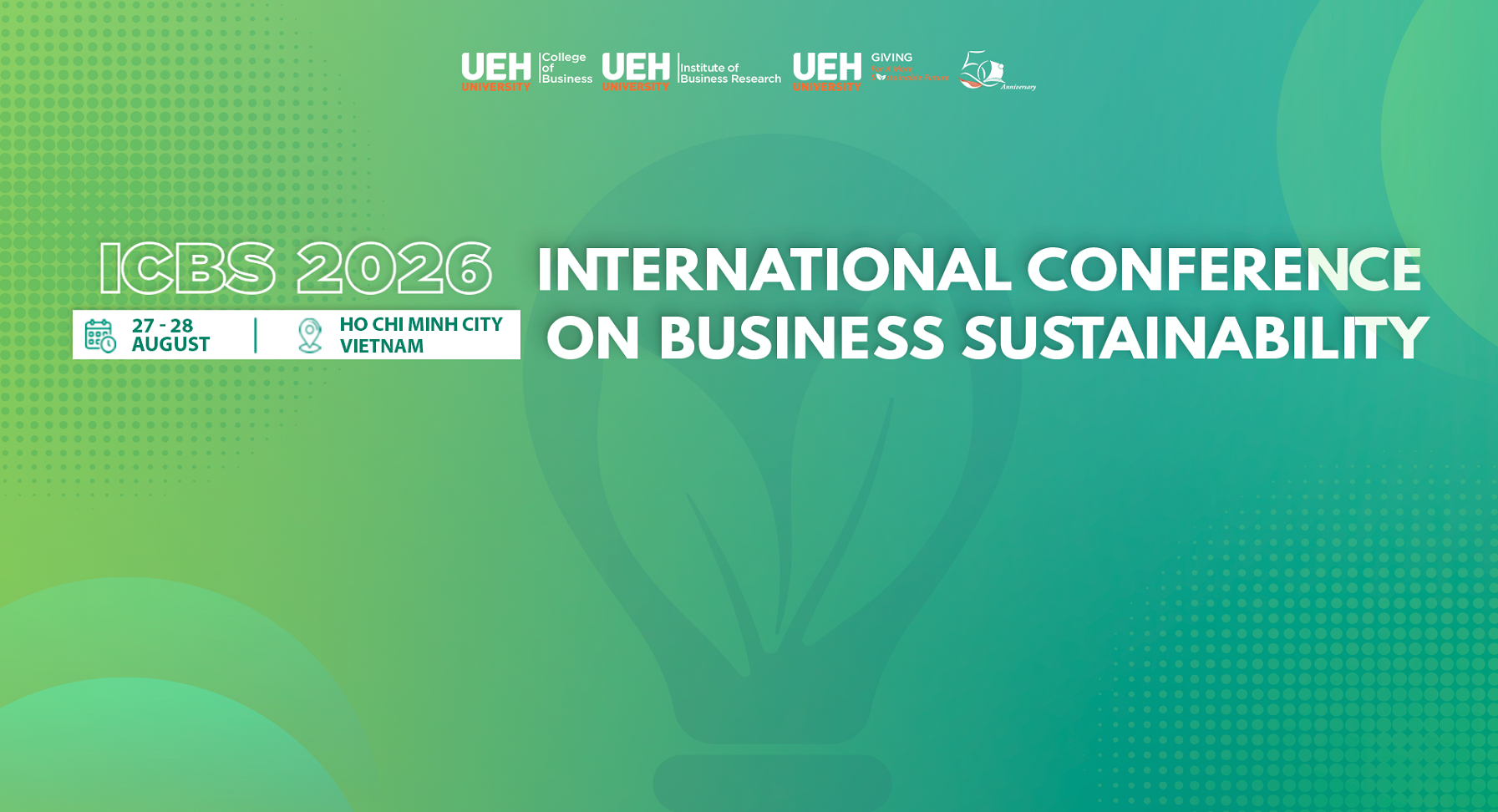 Hội thảo quốc tế "International Conference on Business Sustainability" (ICBS 2026)